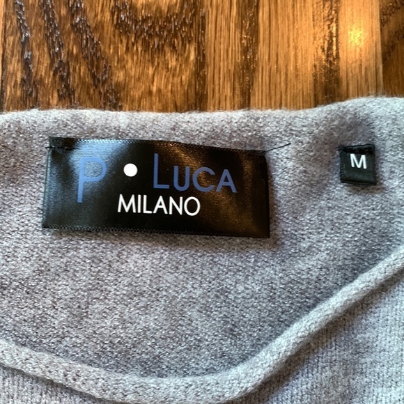 Gray Polka Dot Sweater - Picture 4 of 6